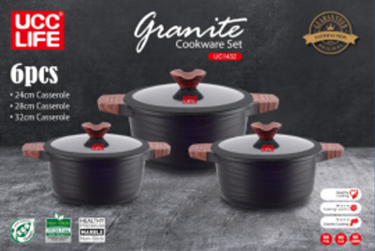Granite Cookware 3pc UC1432