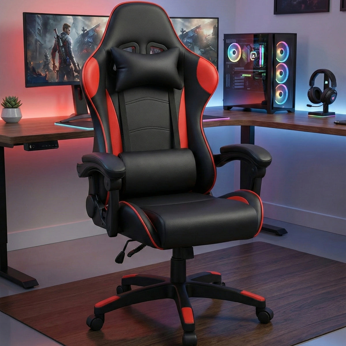 Premium Recliner Gaming Chair with Lumbar Support | UT-C0126