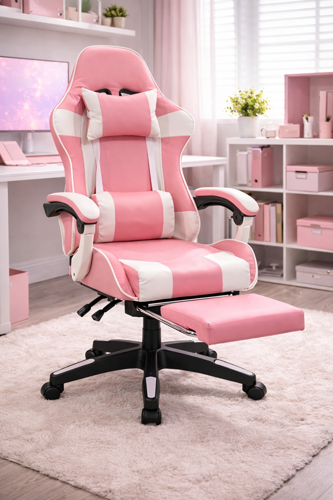 Ergonomic Gaming Chair with Footrest | UT-B199