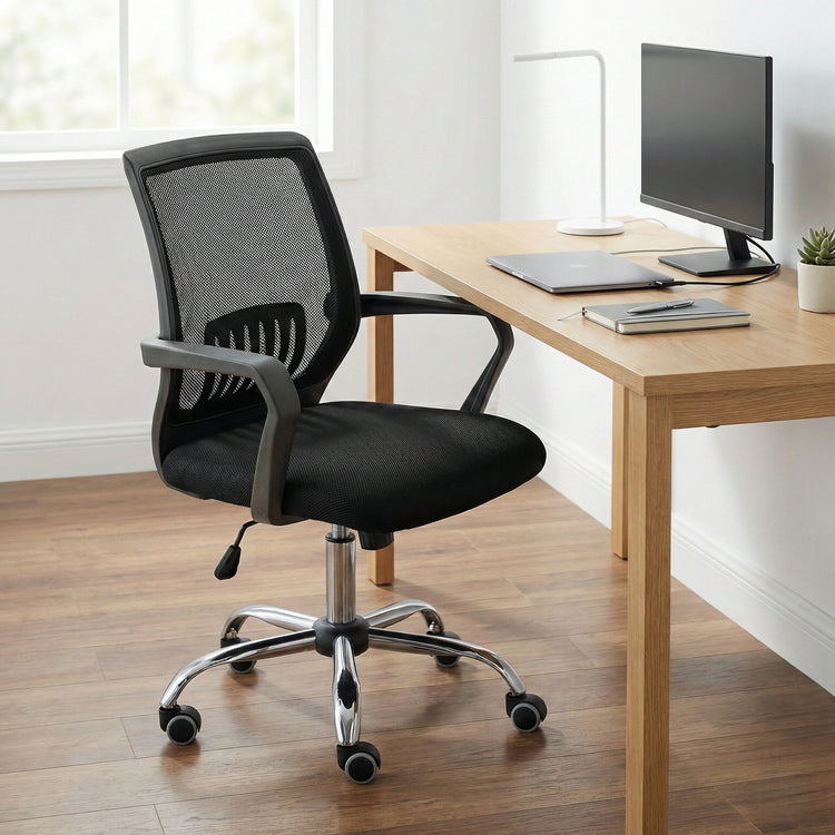 Ergonomic Mesh Office Chair | Lumbar Computer Desk | UT-C325