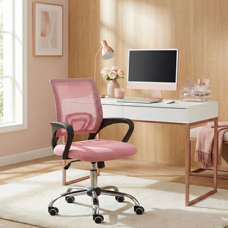 Ergonomic Mesh Office Chair | Lumbar Computer Desk | UT-C325