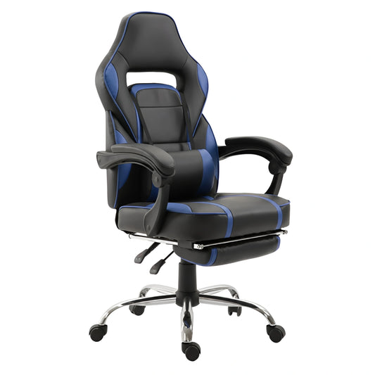 The Ultimate Black & Blue Ergonomic Gaming &amp; Office Chair (Model: UT-C590F)