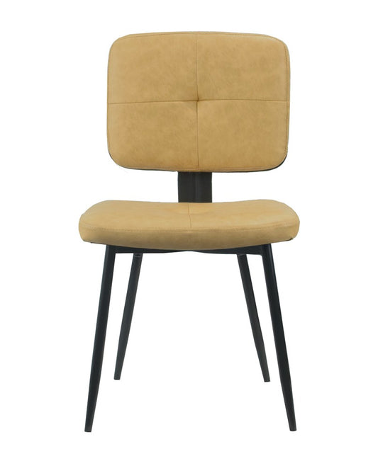 Modern Dining Chair with Padded Cushion & Metal Frame | UT-C8542