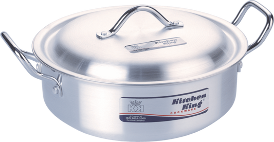 Unique Aluminum Wok 9.5L 13'' 33CM KK20307