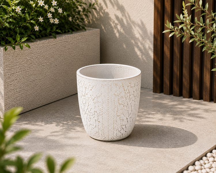Flower Pot Vase V-8140LW