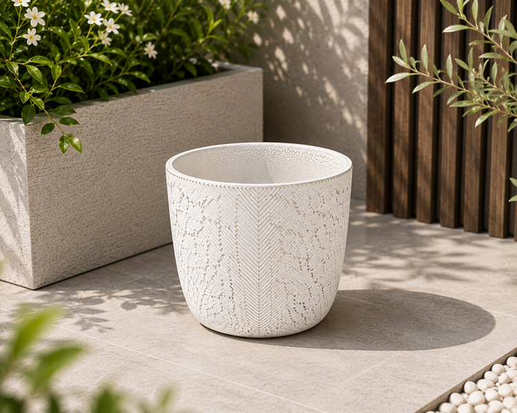 Flower Pot Vase V-8180LW