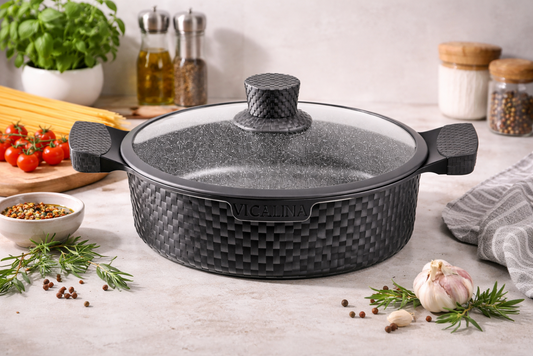 Shallow Cookware Pot 24cm VK4024