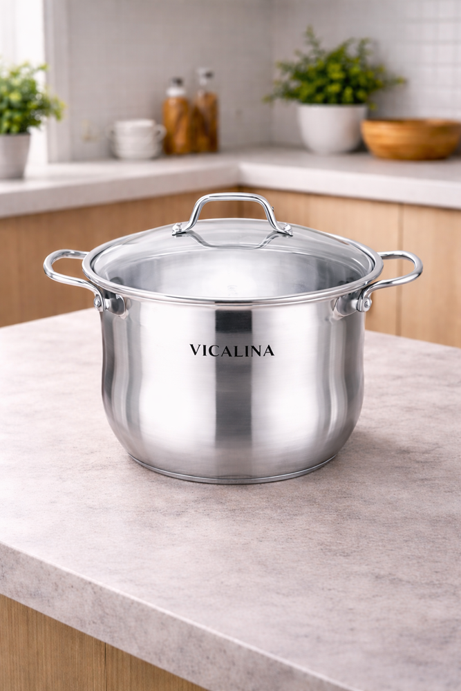 S/S Cookware Pot 34cm VL-