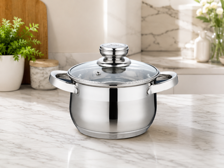 Stainless Steel Pot  28cm VL-7017