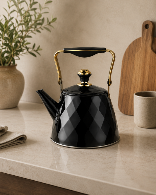 Black S/S Kettle 1.5L VL-LX14