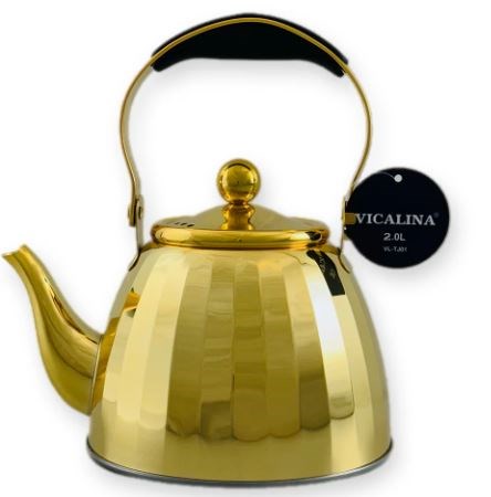 SS Gold Kettle 2L VL-TJ03