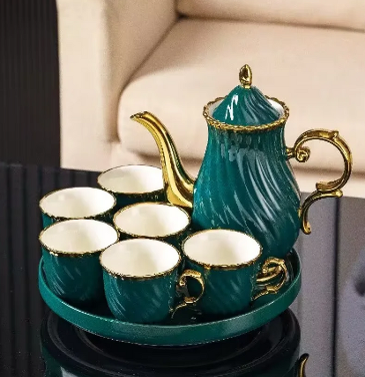 Green Tea Cup 8pc Set W118