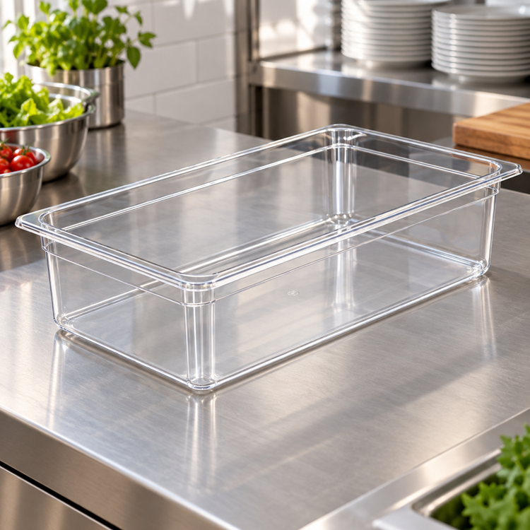 Clear Gastronome Pan 1/1 15cm 19.5L XF-8613