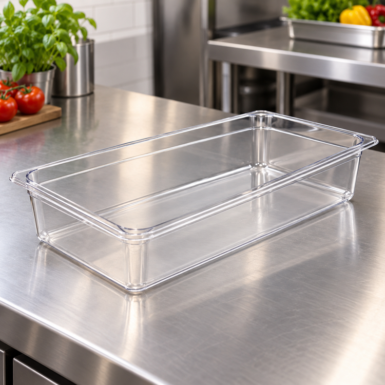 Clear Gastronome Pan 1/1 10cm 13L XF-8614