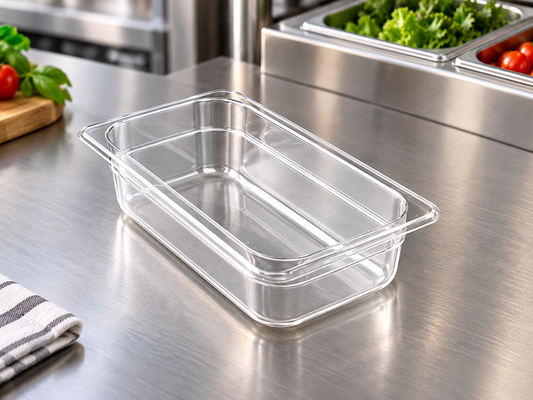 Clear Gastronome Pan 1/3 6.5cm XF-8623