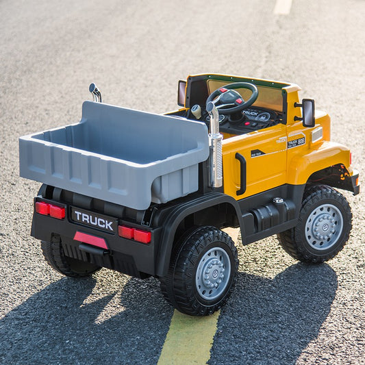 Electric Ride On Truck XGZ8088 Yellow