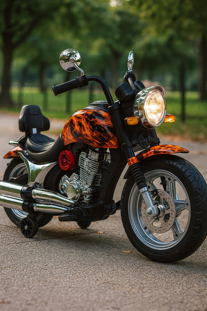 Electric Ride On Motorcycle 12V for Kids | Training Wheels | Y-MB121