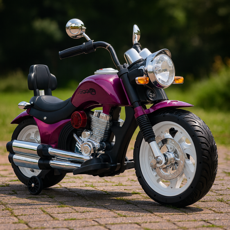 Electric Ride On Motorcycle 12V for Kids | Training Wheels | Y-MB121