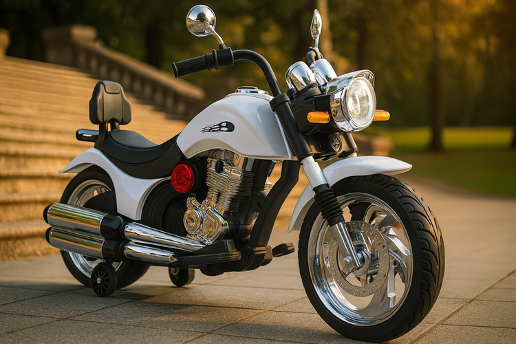 Electric Ride On Motorcycle 12V for Kids | Training Wheels | Y-MB121