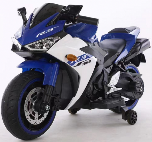 Electric Ride On Motorcycle 12V for Kids | Training Wheels | Y-MB150