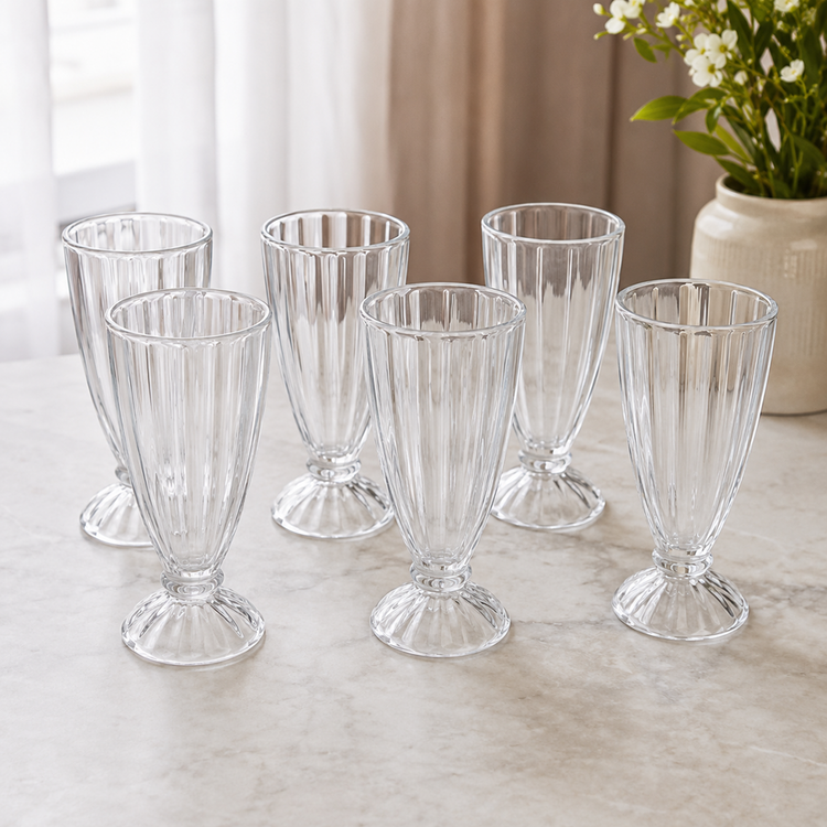 Glass Cups 2pc 360mL YJF-6201