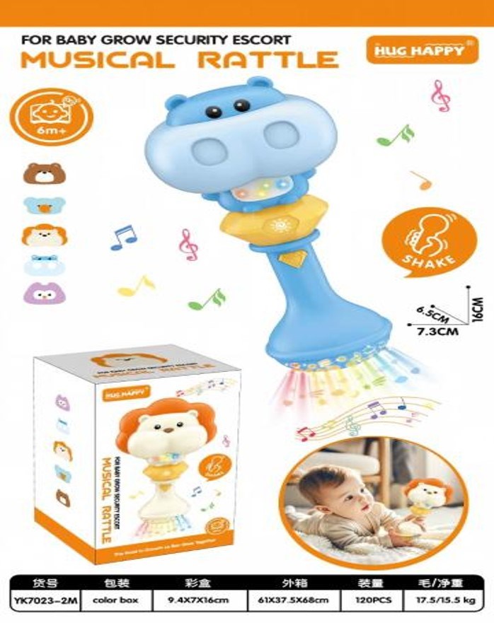 Musical Rattle YK7023-2M