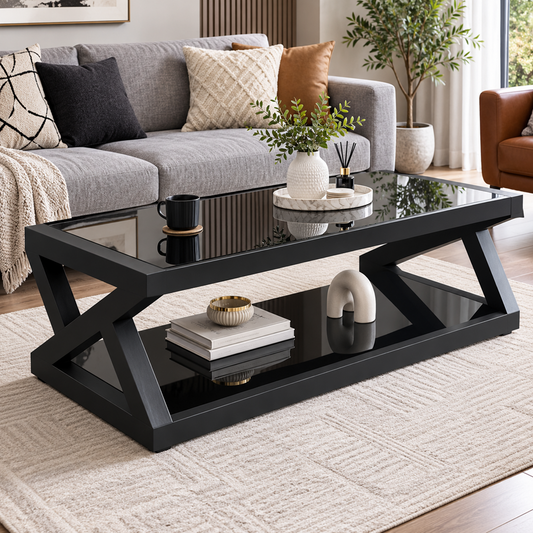 Glass Coffee Table YM175