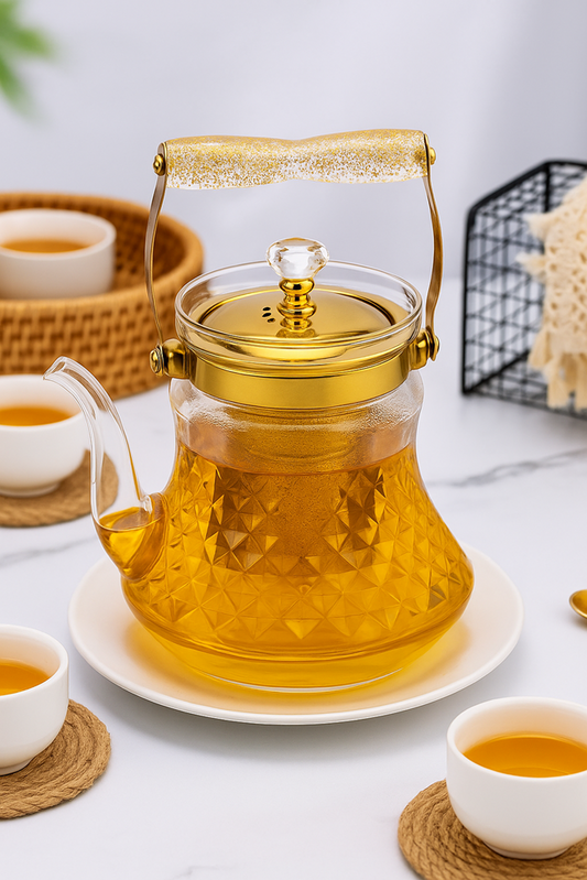 Glass Tea Pot Kettle 1.2L YS19022-244