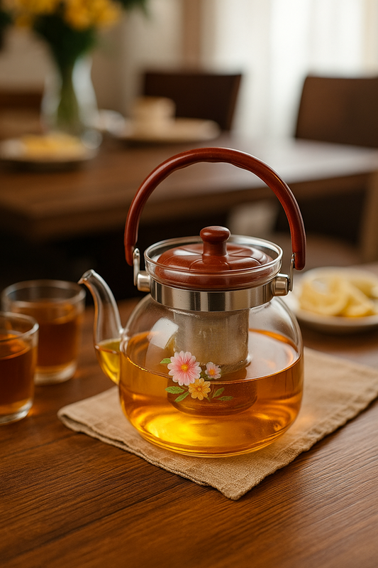 Glass Tea Pot 1200ml YS19022-107