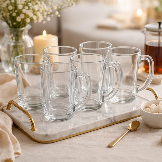 Glass Cup 6pc 320mL ZB97