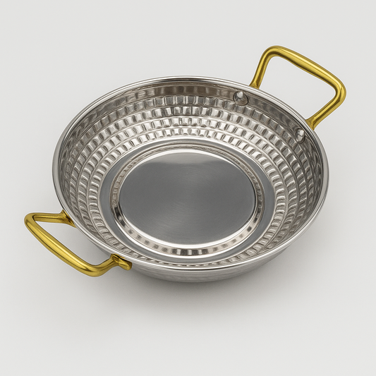 SS Wok 22cm ZS-YC22x4
