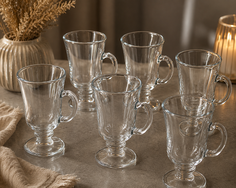 Glass Cup 6pc ZZ910-7
