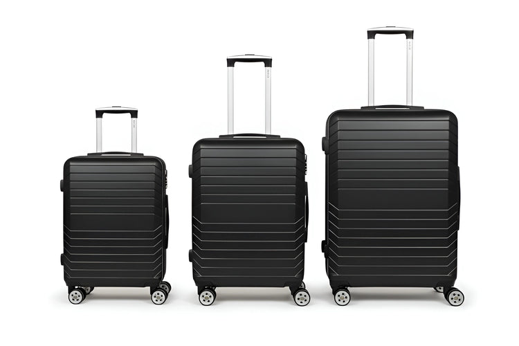 3-Piece Suitcase 4 Colors | Hardshell Luggage | Spinner Wheels | 001