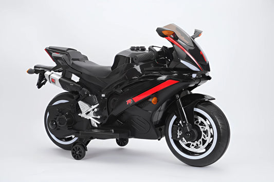 Electric Sport Ride On Motorcycle 12V for Kids | Stabilizer Wheels | Y-MB879