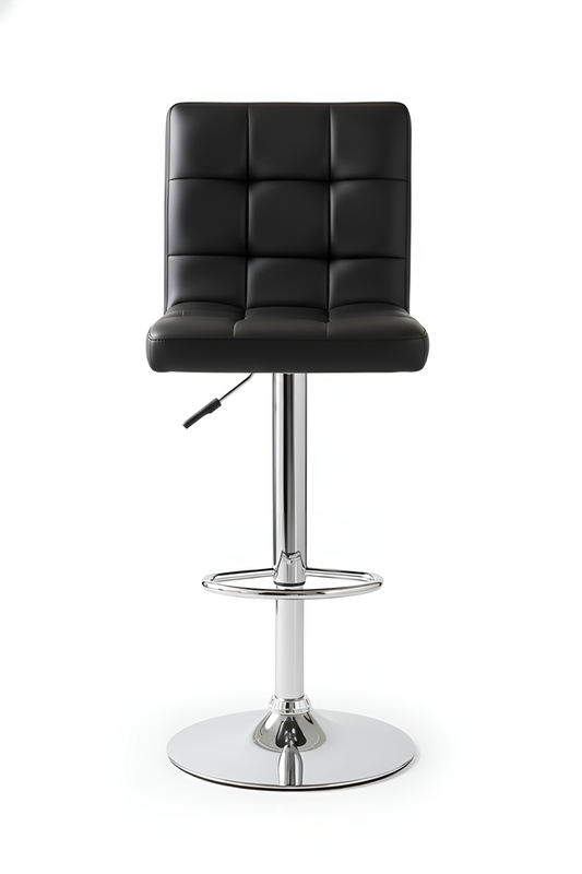 Adjustable Swivel Bar Stool | Square Tufted PU | UT-C8541