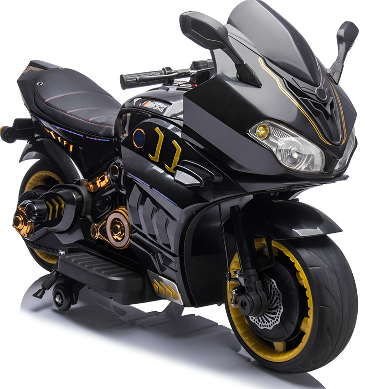 Electric Ride On Motorcycle 12V for Kids | Training Wheels | Y-MB6142