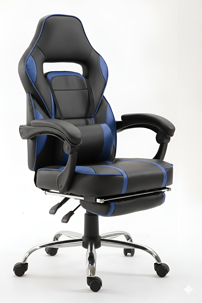 Ergonomic Gaming Chair, 135° Recline & Footrest | UT-C590F