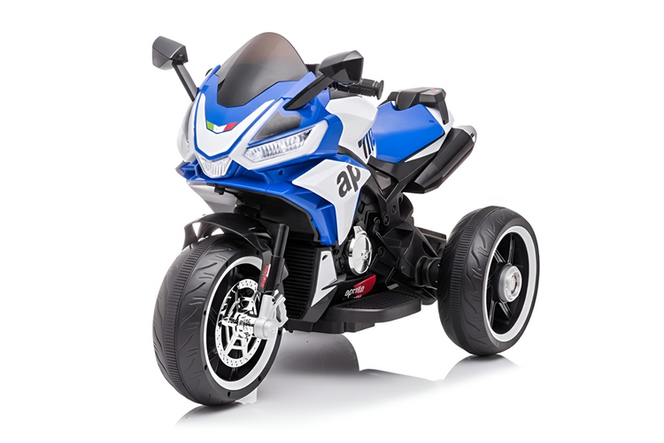 Electric 3-Wheel 12V Ride On Motorcycle for Kids | Trike | J-MB5019