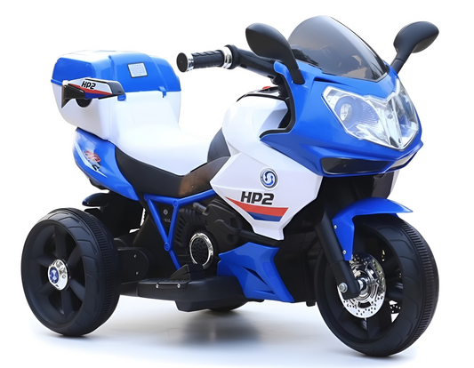 Electric 3-Wheel 6V Ride On Motorcycle for Kids | Trike | J-MB6187