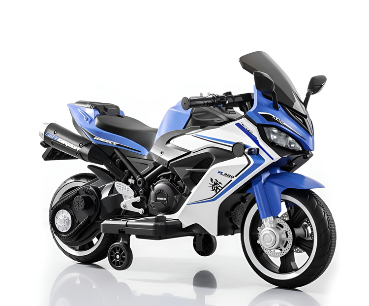 Electric Ride On Motorcycle 6V for Kids | Training Wheels | Y-MB684