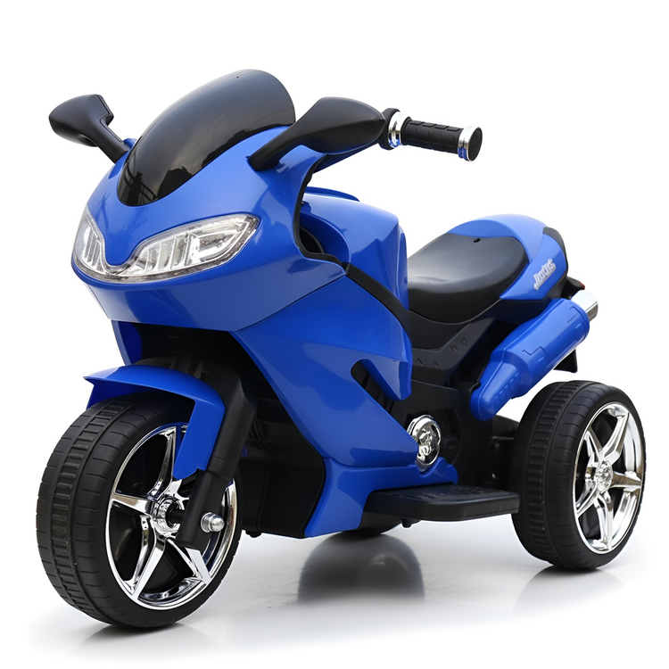 Electric 3-Wheel 6V Ride On Motorcycle for Kids | Trike | J-MB1188