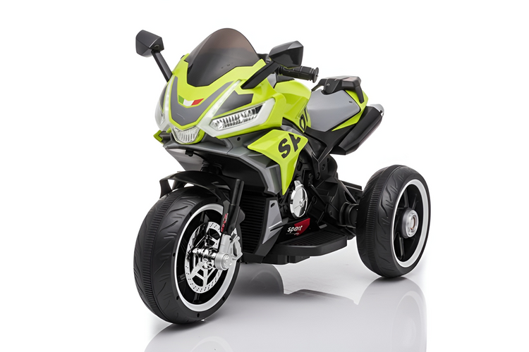 Electric 3-Wheel 12V Ride On Motorcycle for Kids | Trike | J-MB5019