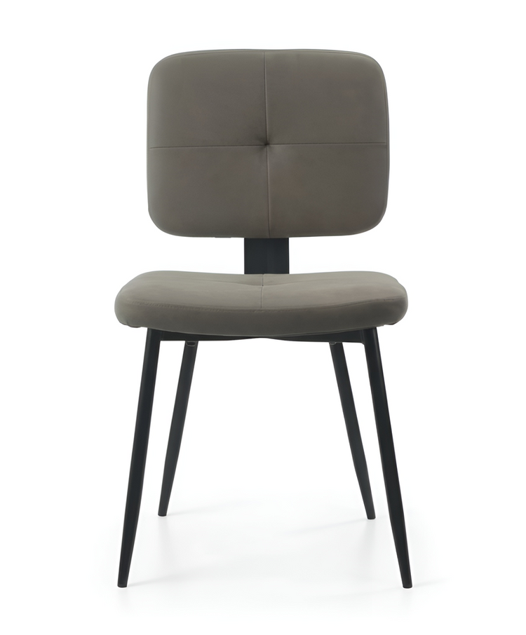 Modern Dining Chair with Padded Cushion & Metal Frame | UT-C8542