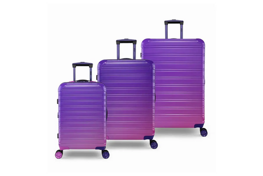 Suitcase Set 3pc Midnight Berry