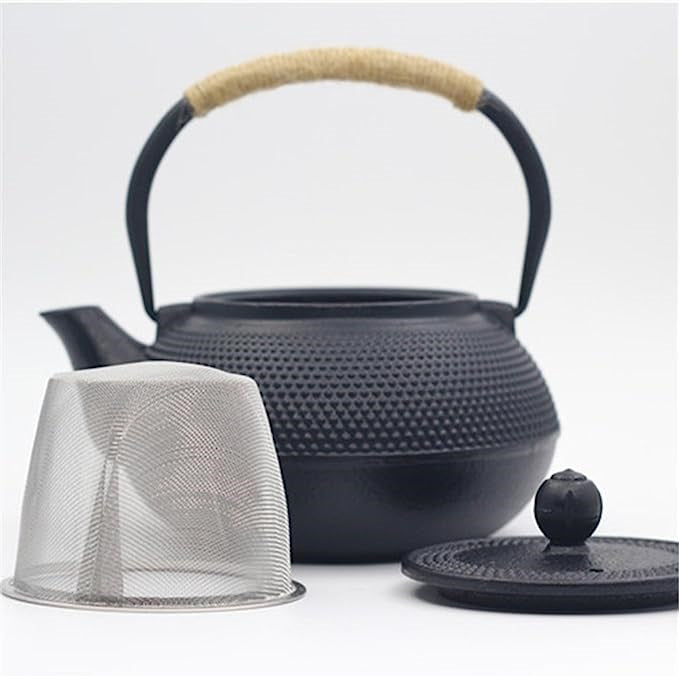 Kettle Black Cast Iron 900ml