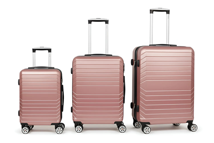 3-Piece Suitcase 4 Colors | Hardshell Luggage | Spinner Wheels | 001