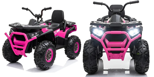 Quad Bike 12V ATV for Kids | Twin Motors 4-Wheeler | XMX-607