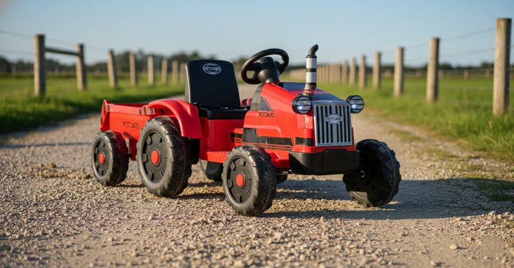 Truck with Trailer 12V ride on for Kids | Truck | CH9959