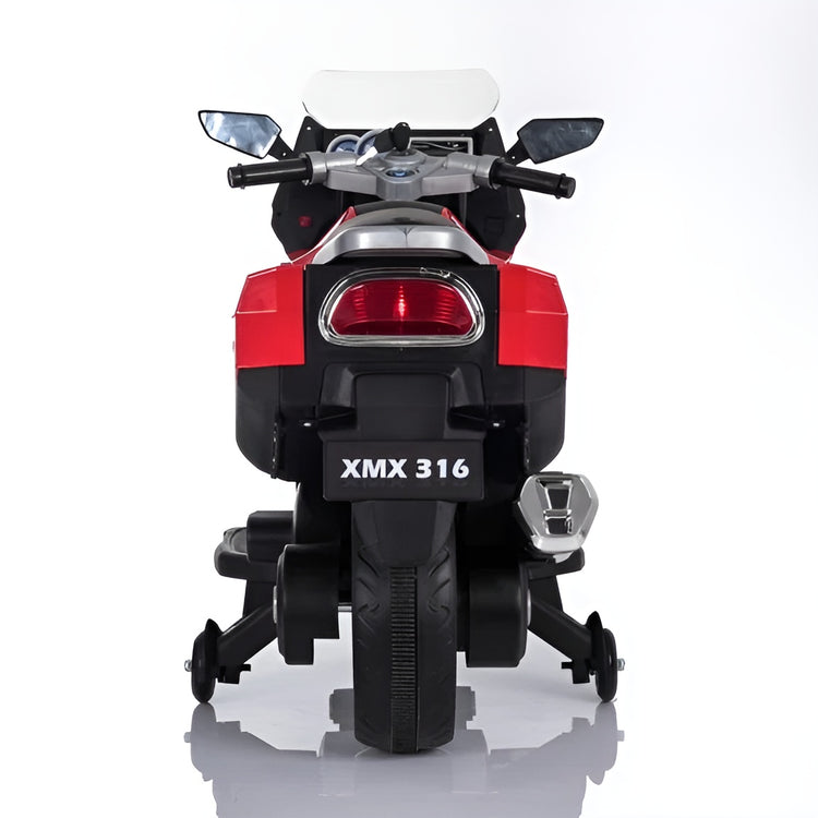 Electric Sport Ride On Motorcycle 6V for Kids | Training Wheels | XMX-316