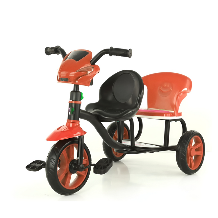 Tandem Trike 2 Seater for Kids | Durable Frame Tricycle | LT5566